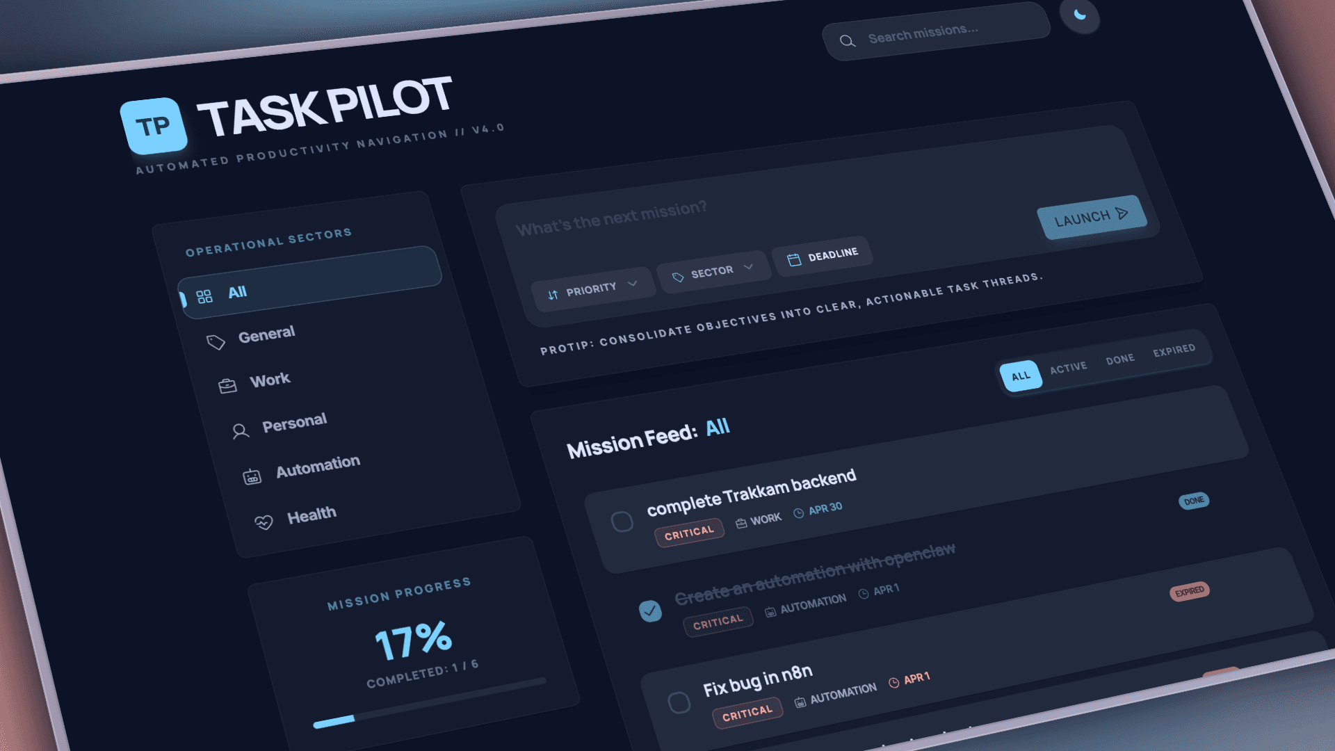 Task Pilot